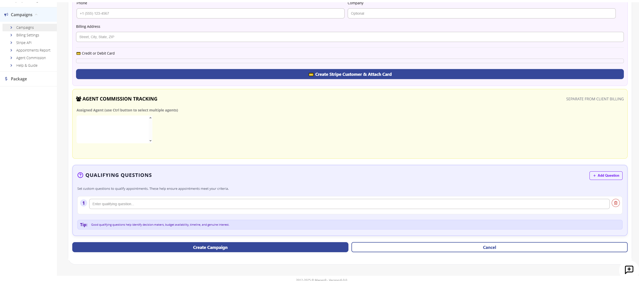 Qualifying Questions